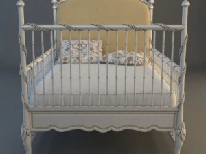childs bed 3D Model