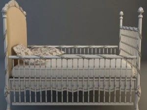 childs bed 3D Model