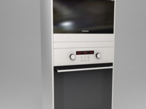 double wall oven 3 3Dモデル