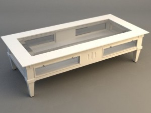 low coffee table 3D Model