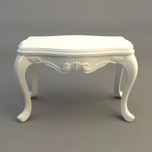 small end table 3D Model .c4d .max .obj .3ds .fbx .stl .blend