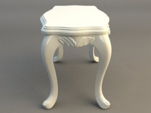 small end table 3D Model