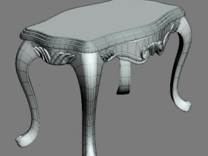 small end table 3D Model