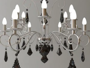 lampadario dettagliato 2 Modello 3D