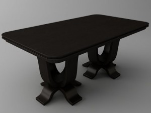 rectangular table 3D Модель