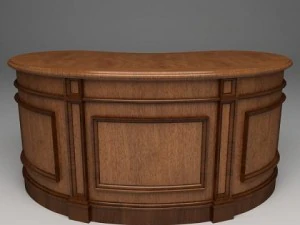 photorealistic highly detailed desk 3D Model