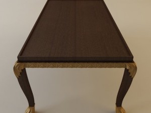 ornate coffee table Modèle 3D
