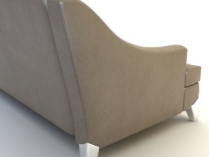 classic sofa 3D-Modell
