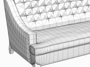 classic sofa 3D Model