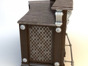 kitchen island cabinet 3Dモデル