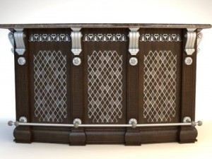 kitchen island cabinet 3Dモデル