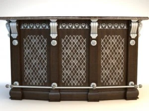 kitchen island cabinet 3D Model