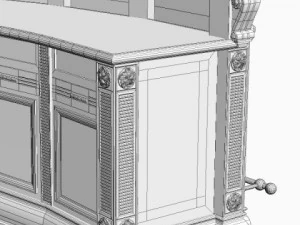 kitchen island cabinet 3D Model