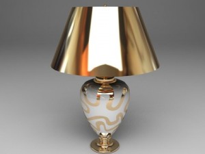 table lamp 3 3D Model
