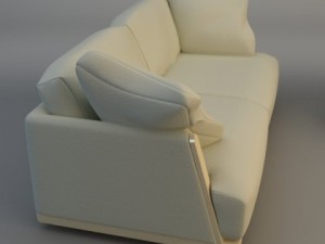 sofa and armchair 3D मॉडल