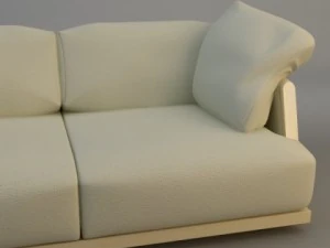 sofa and armchair 3D Model