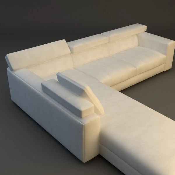 corner sofa 3D Model .c4d .max .obj .3ds .fbx .stl .blend 