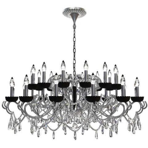 detailed beaded chandelier 3D Model .c4d .max .obj .3ds .fbx .stl .blend 