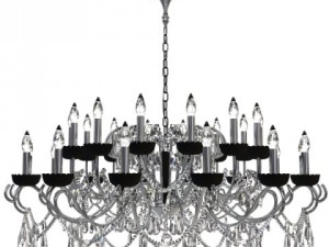 detailed beaded chandelier 3D Model