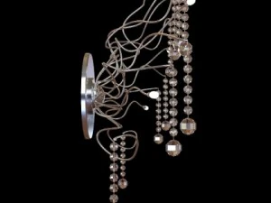 contemporary designer sconce light 3D Model