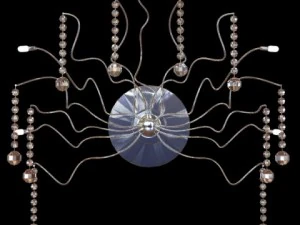 contemporary designer sconce light 3D Model