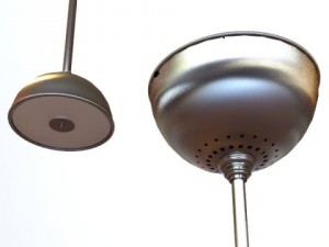 contemporary lamps set 3D 模型