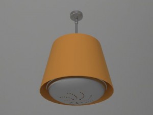 contemporary lamps set 3D 模型