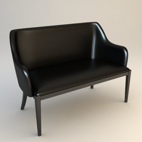 decor divan tuscany pienza baxter italy 3D Model .c4d .max .obj .3ds .fbx .stl .blend 