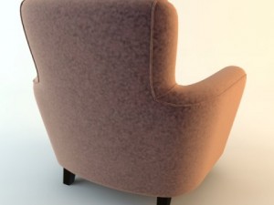 club armchair 3D-Modell