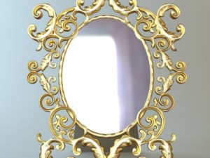table mirror 3D Model