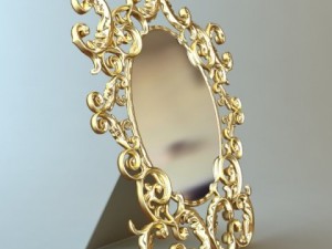 table mirror Modèle 3D