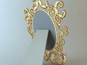 table mirror Modèle 3D