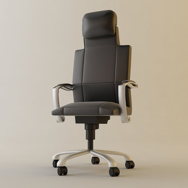 office armchair 2 3D 모델 .c4d .max .obj .3ds .fbx .stl .blend 