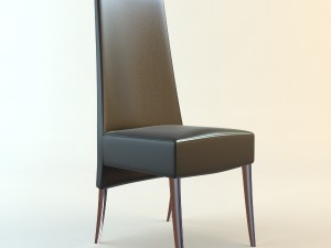 high back side chair 3D Model