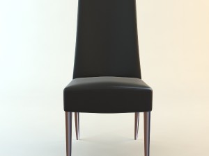 high back side chair 3D Model