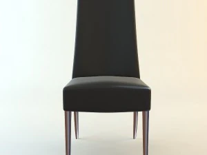 high back side chair 3D Model