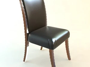 बगल की कुर्सी 3D मॉडल