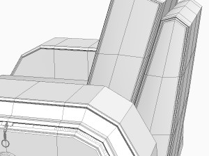 armchair Model 3D