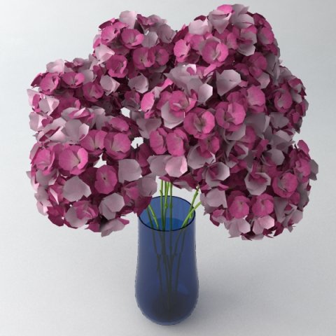 bouquet in vase 2 Modèle 3D .c4d .max .obj .3ds .fbx .stl .blend 