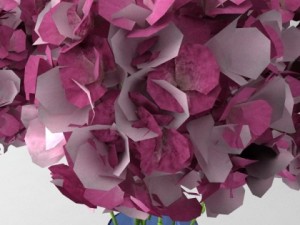 bouquet in vase 2 Modèle 3D
