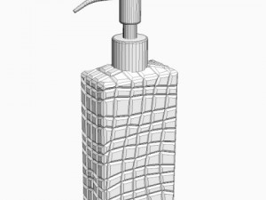 pump dispenser bottle 3D-Modell