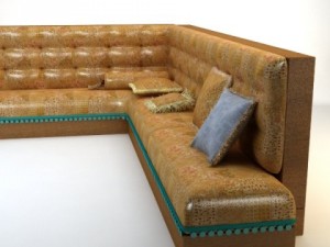 turkish hookah sofa 3D Model