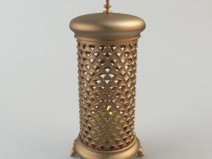 turkish candle holder 3D Model