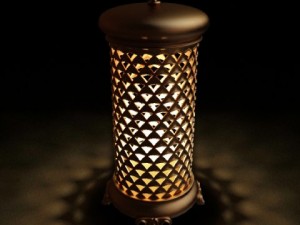 turkish candle holder Modelo 3D