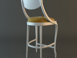 bar stool 3D 模型