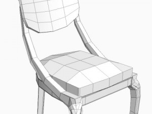 bar stool 3D 模型