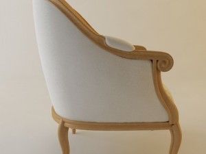 antique armchair Modèle 3D