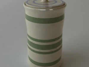 ceramic canister with lid 3D Model