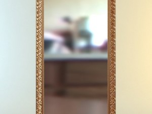 rectangular wall mirror 3D 模型