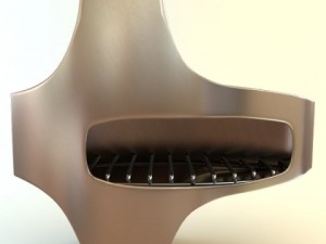 modern fireplace  chimney 3D Model